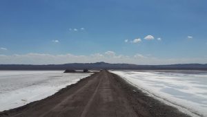 ...through one of the World's Largest Saltpans | Iran