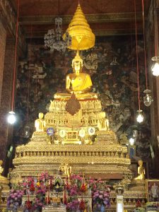 Gold again inside Wat Po with Emerald Buddha | Thailand