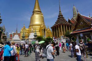 Golden Stele of Wat Pho in Bankok | Thailand 