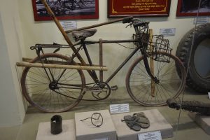 ...And one of the Legendary Transport Bikes for 350 kgs. You need a lot of Bikes and People to get heavy Artillery and Ammunition through the Rain Forest like that unnoticed by the French | Vietnam