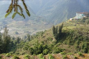 We Enjoy Hotel Panoramic View of High up SaPa Surroundings | Vietnam