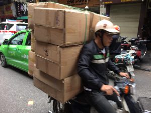 Transport is on 4 Wheels without Rear View in Ha Noi | Vietnam