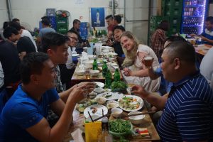 But First Enjoy Dinner Invitation by our Guide and his Friends in Ha Long | Vietnam