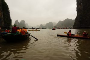 Not too Lonesome in Ha Long Bay...