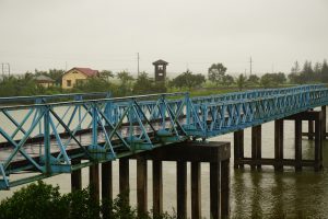 And here is one Proof: Open Bridge over Latitude 13 River, former Broder between Northern and Southern Vietnam