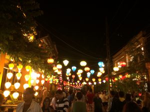 Touristic Hoi An at Night