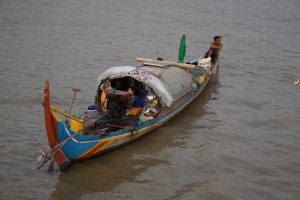 ...Or on A Boat in the River...