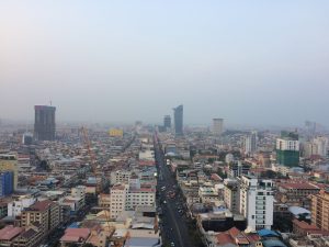 ...Ejoying a Wonderful Evening View over Phnom Penh | Cambodia