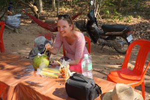 Time for a Refreshing Coconut Drink...