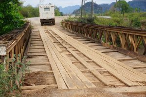 ...Over Bridges you would not even Try to Use in Germany...