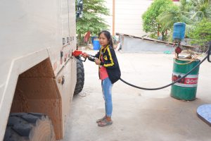 Getting Final Cheap Diesel in Laos...