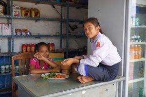 ...And Chashier plus Cokk in that Typical Gas Station. No Remarks about Child Labor Please in Laos