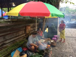 ...Streetfood at the Temple