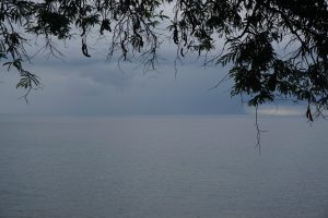 View of Lombok under Rain During Wet Season | 