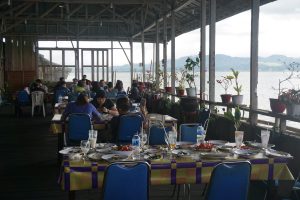 Bike Trip to Tumou Tou Restaurant with Great View over Tondano Lake