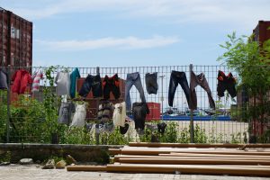 ...Laundry at the Port...