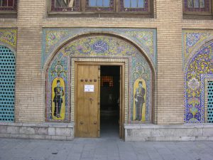 Entrance to Shah Reza Pahlevis Golestan Palace in Teheran | Iran