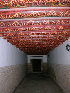 Wonderful Colors of Palace Ceiling in Chiva | Uzbehistan