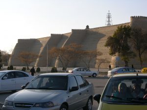 Impressing Wall of Bukhara Castle | Uzbekhistan