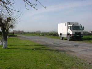 Camping next to Road and Horses under Observation of Locals | Uzbekhistan