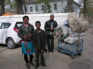 Garbage Collecting Pays for a Family's Living in Samarkand | Uzbekhistan