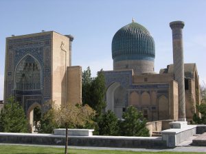 Tamerlan's Mausoleum closeby in Samarkand |Uzbekhistan