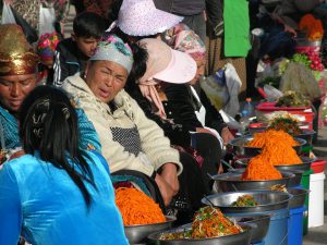 Selling at Samarkand Bazar | Uzbekhistan