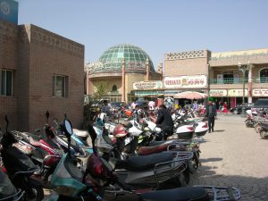 Mopeds yes, but electric all over China