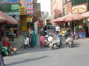 Mopeds are for Ladies in Kashgar | China