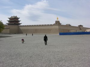 Jiayu Guan Castle Securing Great Wall | China