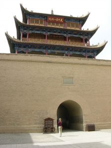 Impressive Inner Gate of Jiayu Guan Castle | China