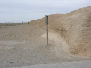 Unrestored Clay Made Great Wall West of Jiayuguan | China