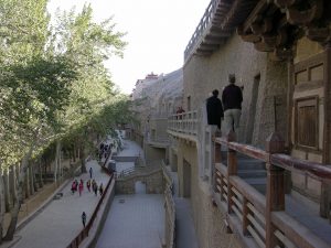 Entrance to Mogao Caves | China