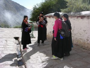 Tibetian Pilgrims at Drepang | China