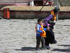 Mother and Son at Drepang| China