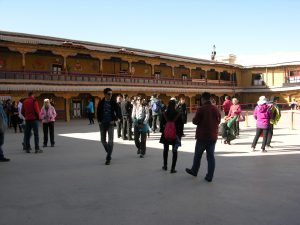 Courtyard at Entrance to Main Building of Potala | China