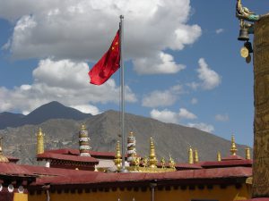 Chinese Flag on every Temple maybe demoralizing | China