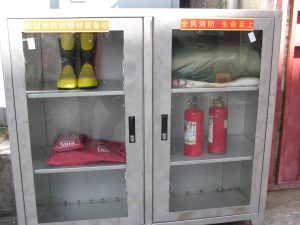 High Safety Standards on Pilgrim's Market in Lhasa | China