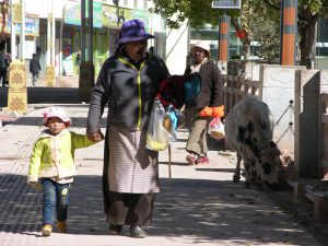 Shopping in Markam | China