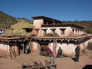 Typical Farm in Eastern Tibet | China