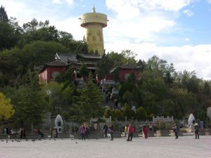 Centre of Shangri-La, real Town in CHina