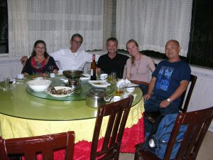 Final Hot Pot with our Guide in Jinhong | China