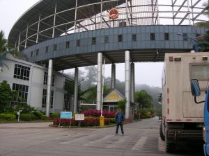 Mohan Border to Laos before Opening | China