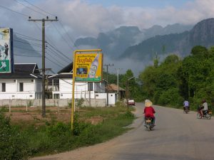 Karst Landscape in Vang Vien's Rain Forest | Laos