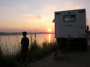 Final Night at Mekong River with View of Thailand, left Bank | Laos