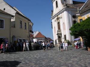 Lots of Tourists in Szentendre Budapest | Hungary