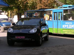 Big German Black Cars are for Russians in Ukraine