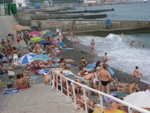 Yalta Beach is not Amusing | Crimea Ukraine