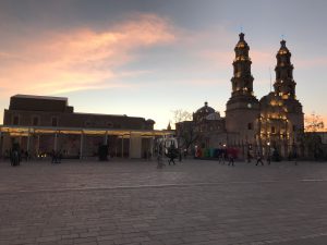 Cathedral de Nuestar Senora left of Hotel