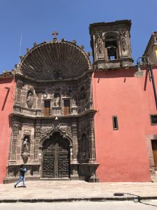 ...Main portal of the Nuestra Señora de la Salud Church...